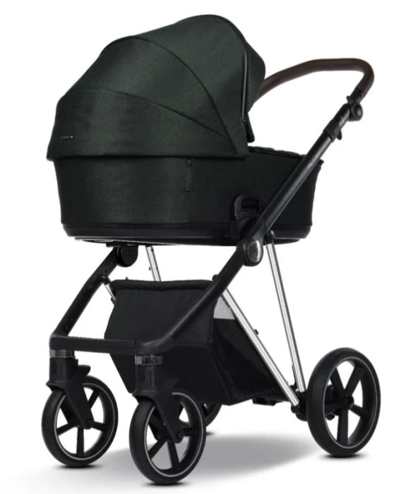 My Junior Vigo satin green - schwarz/chrome